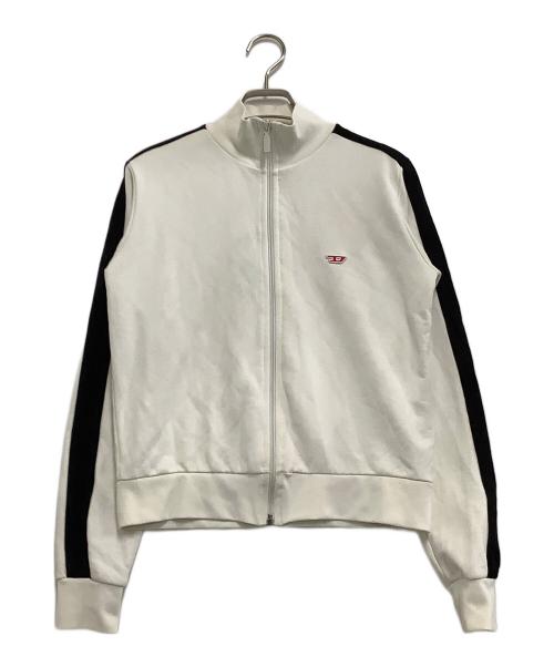 DIESEL（ディーゼル）DIESEL (ディーゼル) トラックジャケット　F-JAM-D ホワイト サイズ:Sの古着・服飾アイテム