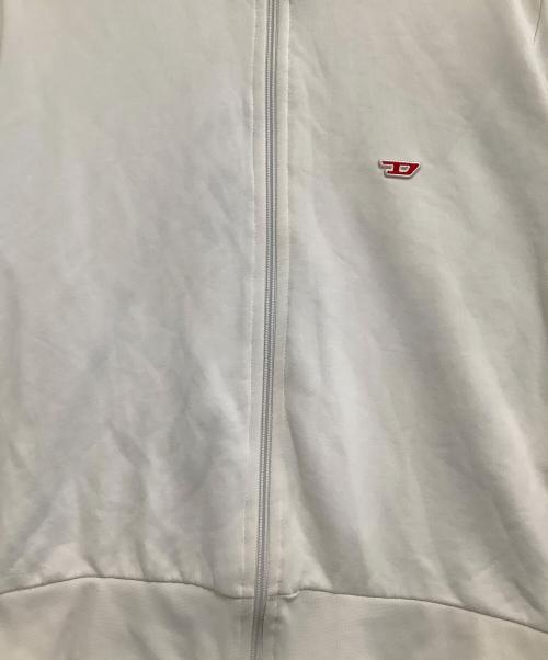 DIESEL（ディーゼル）DIESEL (ディーゼル) トラックジャケット　F-JAM-D ホワイト サイズ:Sの古着・服飾アイテム