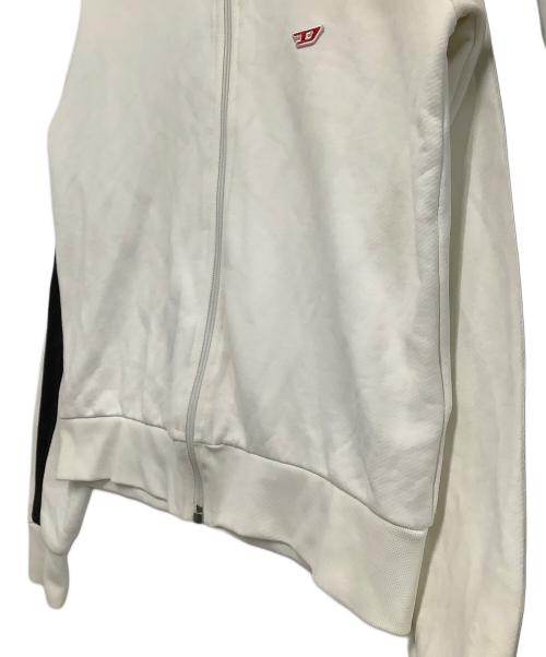 DIESEL（ディーゼル）DIESEL (ディーゼル) トラックジャケット　F-JAM-D ホワイト サイズ:Sの古着・服飾アイテム