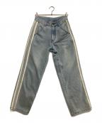 sculptorスカルプター）の古着「デニムパンツ　Straight Line Denim Pants」｜ブルー