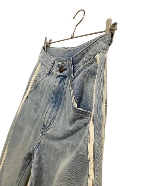 sculptor（スカルプター）sculptor (スカルプター) デニムパンツ　Straight Line Denim Pants ブルー サイズ:XSの古着・服飾アイテム