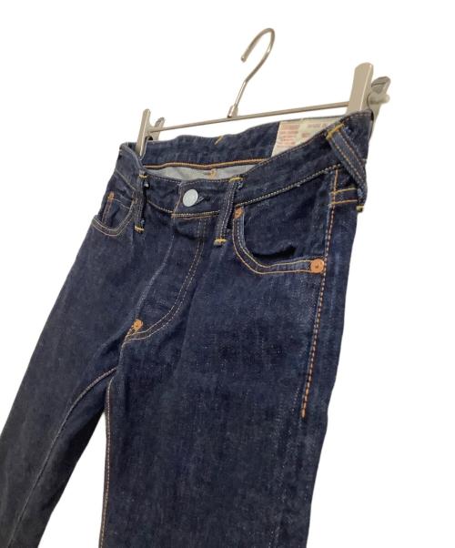 EVISU（エヴィス）EVISU (エヴィス) デニムパンツ　ローライズ インディゴ サイズ:25の古着・服飾アイテム