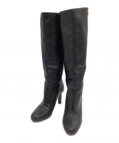 中古・古着通販】GUCCI (グッチ) ロングブーツ ブラック サイズ:36