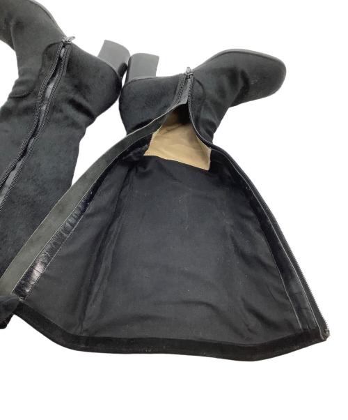 FENDI（フェンディ）FENDI (フェンディ) ロングハラコブーツ ブラック サイズ:351/2の古着・服飾アイテム