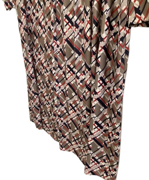 Leilian（レリアン）Leilian (レリアン) 長袖ワンピース ベージュ サイズ:11の古着・服飾アイテム