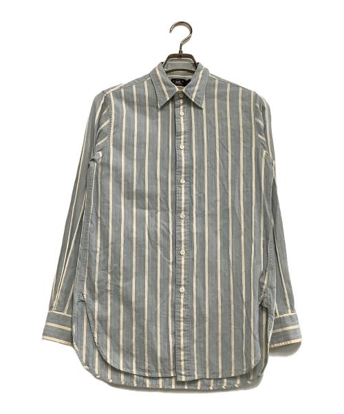RRL（ダブルアールエル）RRL (ダブルアールエル) 長袖シャツ ブルー×ホワイト サイズ:1の古着・服飾アイテム