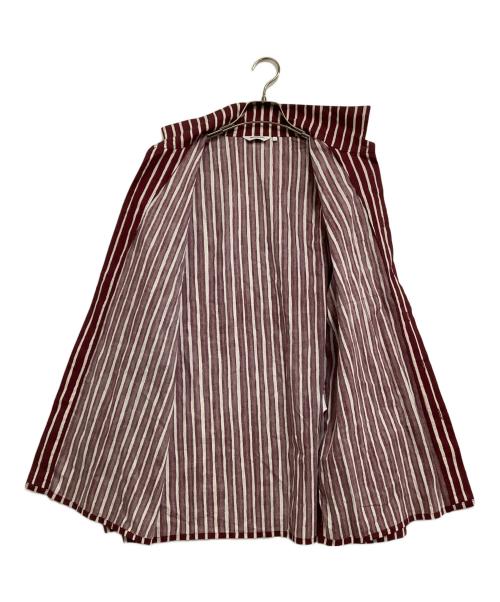 marimekko（マリメッコ）marimekko (マリメッコ) 長袖シャツ レッド サイズ:Mの古着・服飾アイテム