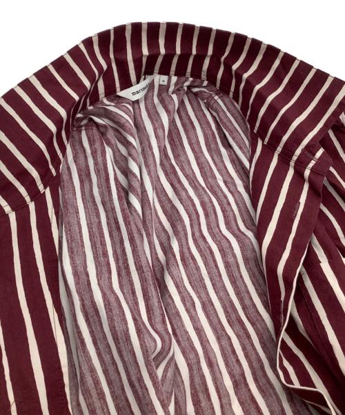 marimekko（マリメッコ）marimekko (マリメッコ) 長袖シャツ レッド サイズ:Mの古着・服飾アイテム