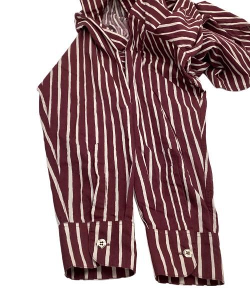 marimekko（マリメッコ）marimekko (マリメッコ) 長袖シャツ レッド サイズ:Mの古着・服飾アイテム