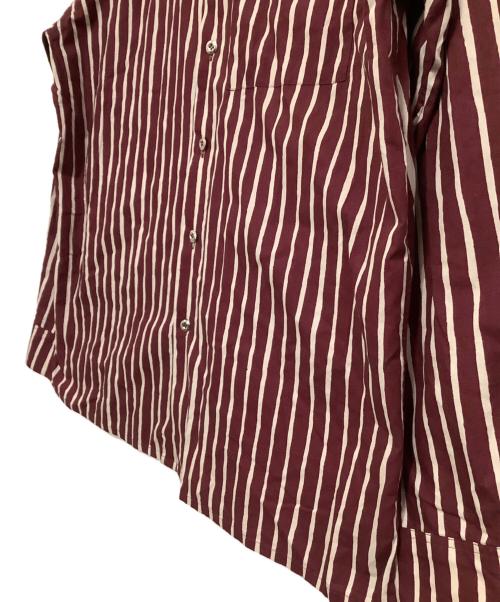 marimekko（マリメッコ）marimekko (マリメッコ) 長袖シャツ レッド サイズ:Mの古着・服飾アイテム
