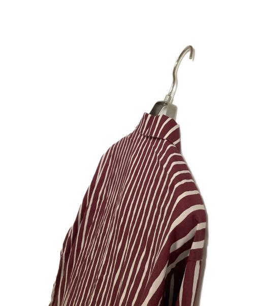 marimekko（マリメッコ）marimekko (マリメッコ) 長袖シャツ レッド サイズ:Mの古着・服飾アイテム