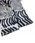 中古・古着 marimekko (マリメッコ) 半袖ワンピース ホワイト×ネイビー サイズ:38：8000円