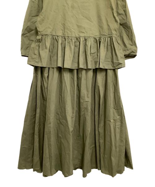 house of lotus（ハウスオブロータス）house of lotus (ハウスオブロータス) 長袖ワンピース カーキ サイズ:Mの古着・服飾アイテム