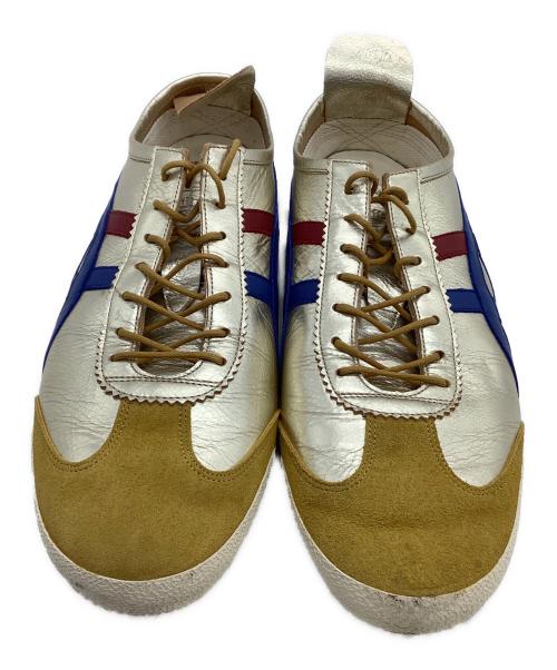 Onitsuka Tiger（オニツカタイガー）Onitsuka Tiger (オニツカタイガー) ローカットスニーカー ゴールド サイズ:28の古着・服飾アイテム