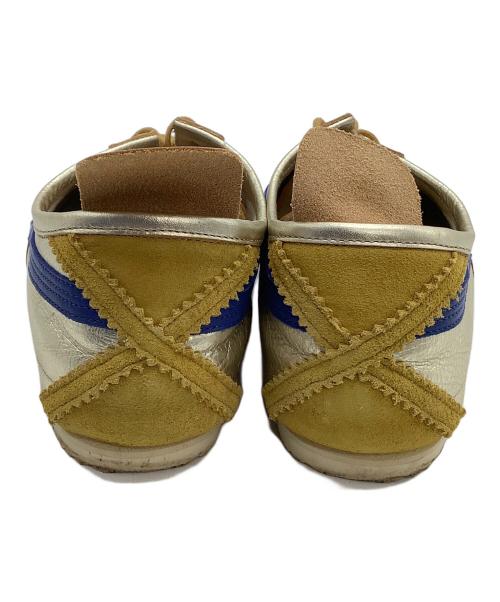 Onitsuka Tiger（オニツカタイガー）Onitsuka Tiger (オニツカタイガー) ローカットスニーカー ゴールド サイズ:28の古着・服飾アイテム