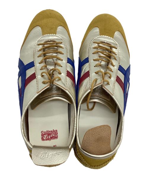 Onitsuka Tiger（オニツカタイガー）Onitsuka Tiger (オニツカタイガー) ローカットスニーカー ゴールド サイズ:28の古着・服飾アイテム
