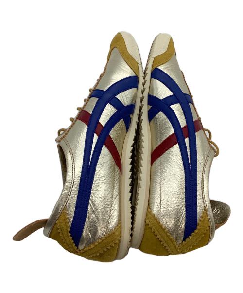 Onitsuka Tiger（オニツカタイガー）Onitsuka Tiger (オニツカタイガー) ローカットスニーカー ゴールド サイズ:28の古着・服飾アイテム