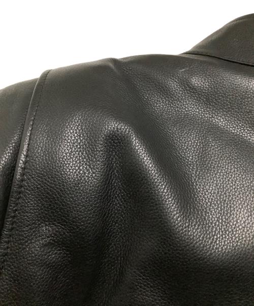 Liugoo Leathers（リューグーレザーズ）Liugoo Leathers (リューグーレザーズ) ライダースジャケット ブラック サイズ:Lの古着・服飾アイテム