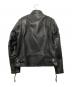 Liugoo Leathers (リューグーレザーズ) ライダースジャケット ブラック サイズ:L：14000円