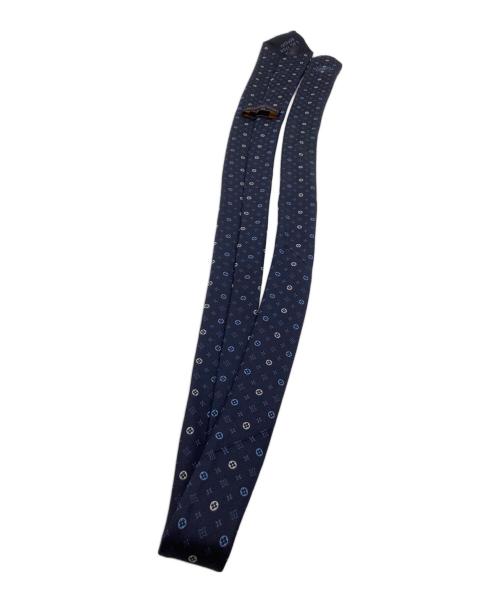 LOUIS VUITTON（ルイ ヴィトン）LOUIS VUITTON (ルイ ヴィトン) ネクタイ　ネクタイ・モノグラム フラワー ネイビー サイズ:freeの古着・服飾アイテム