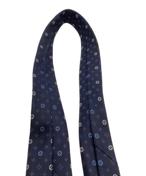 LOUIS VUITTON（ルイ ヴィトン）LOUIS VUITTON (ルイ ヴィトン) ネクタイ　ネクタイ・モノグラム フラワー ネイビー サイズ:freeの古着・服飾アイテム
