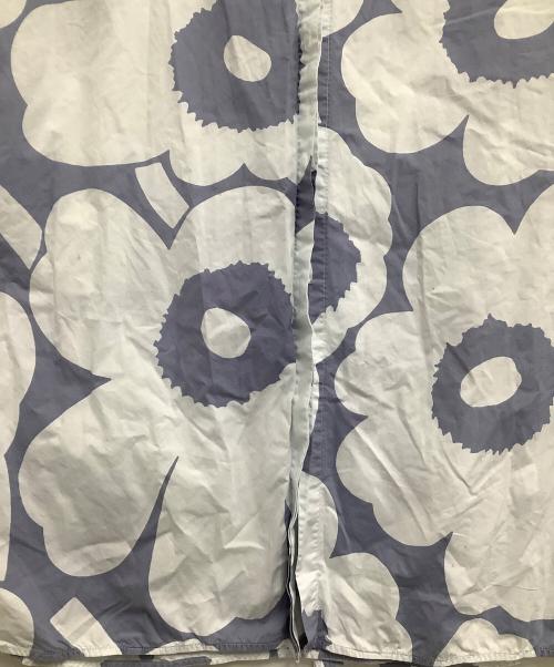 marimekko（マリメッコ）marimekko (マリメッコ) 長袖ワンピース ネイビー×グレー サイズ:38の古着・服飾アイテム