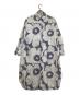 marimekko（マリメッコ）の古着「長袖ワンピース」｜ネイビー×グレー