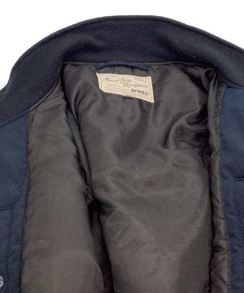AVIREX（アヴィレックス）AVIREX (アヴィレックス) スタジャン ネイビー サイズ:XLの古着・服飾アイテム