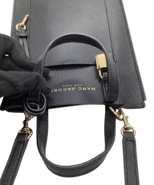 MARC JACOBS（マークジェイコブス）MARC JACOBS (マークジェイコブス) 2WAYバッグ MICRO MINI GRIND TOTE ブラックの古着・服飾アイテム
