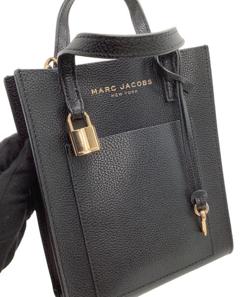 MARC JACOBS（マークジェイコブス）MARC JACOBS (マークジェイコブス) 2WAYバッグ MICRO MINI GRIND TOTE ブラックの古着・服飾アイテム