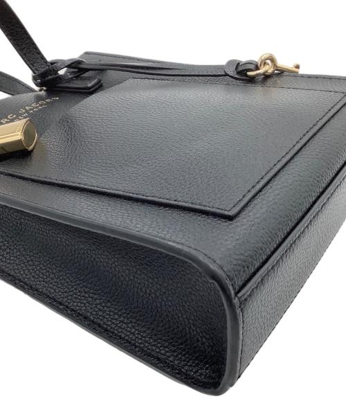 MARC JACOBS（マークジェイコブス）MARC JACOBS (マークジェイコブス) 2WAYバッグ MICRO MINI GRIND TOTE ブラックの古着・服飾アイテム