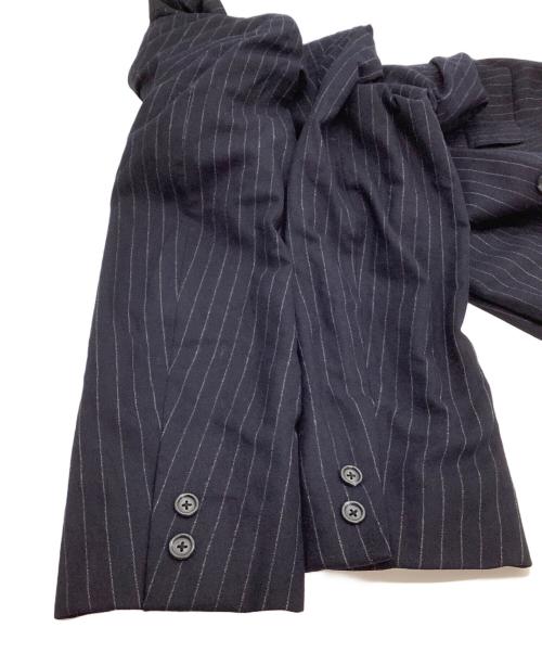 BROOKS BROTHERS（ブルックスブラザーズ）BROOKS BROTHERS (ブルックスブラザーズ) 段返り3Bジャケット　ストライプ ネイビー サイズ:39REGの古着・服飾アイテム
