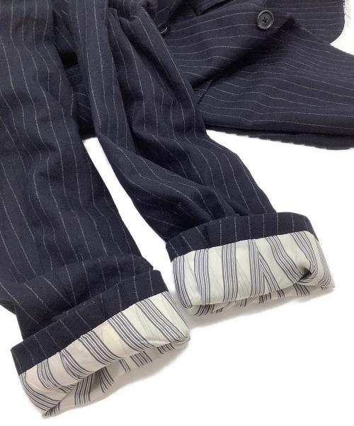 BROOKS BROTHERS（ブルックスブラザーズ）BROOKS BROTHERS (ブルックスブラザーズ) 段返り3Bジャケット　ストライプ ネイビー サイズ:39REGの古着・服飾アイテム