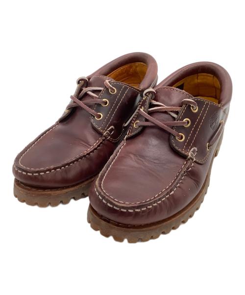 Timberland（ティンバーランド）Timberland (ティンバーランド) デッキシューズ　3eye ブラウン サイズ:26の古着・服飾アイテム