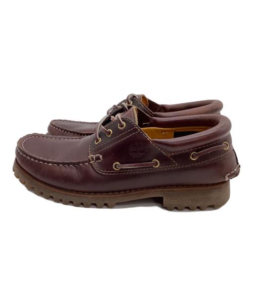 Timberland（ティンバーランド）Timberland (ティンバーランド) デッキシューズ　3eye ブラウン サイズ:26の古着・服飾アイテム