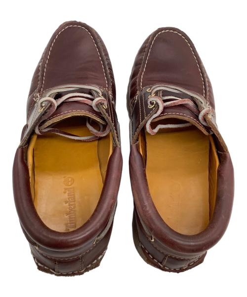 Timberland（ティンバーランド）Timberland (ティンバーランド) デッキシューズ　3eye ブラウン サイズ:26の古着・服飾アイテム
