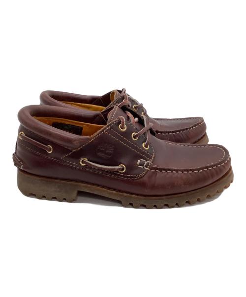 Timberland（ティンバーランド）Timberland (ティンバーランド) デッキシューズ　3eye ブラウン サイズ:26の古着・服飾アイテム