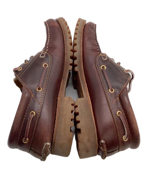 Timberland（ティンバーランド）Timberland (ティンバーランド) デッキシューズ　3eye ブラウン サイズ:26の古着・服飾アイテム