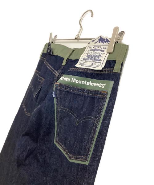 LEVI'S（リーバイス）LEVI'S (リーバイス) WHITE MOUNTAINEERING (ホワイトマウンテ二アニング) デニムパンツ インディゴ サイズ:W30の古着・服飾アイテム