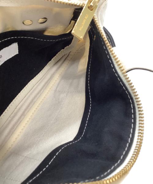 SITA PARANTICA（シータパランティカ）SITA PARANTICA (シータパランティカ) 2WAYバッグ TOTE POUCH 2way ベージュ×ブラックの古着・服飾アイテム