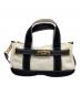 SITA PARANTICA（シータパランティカ）の古着「2WAYバッグ TOTE POUCH 2way」｜ベージュ×ブラック