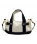 SITA PARANTICA (シータパランティカ) 2WAYバッグ TOTE POUCH 2way ベージュ×ブラック：8000円