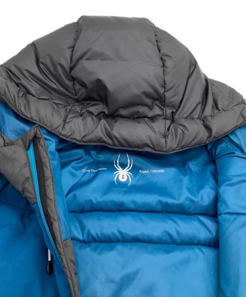 SPYDER（スパイダー）SPYDER (スパイダー) ダウンジャケット ブルー×グレー サイズ:Lの古着・服飾アイテム