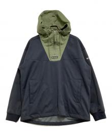 Columbia（コロンビア）の古着「プルオーバーパーカー」｜グリーン×ブルー