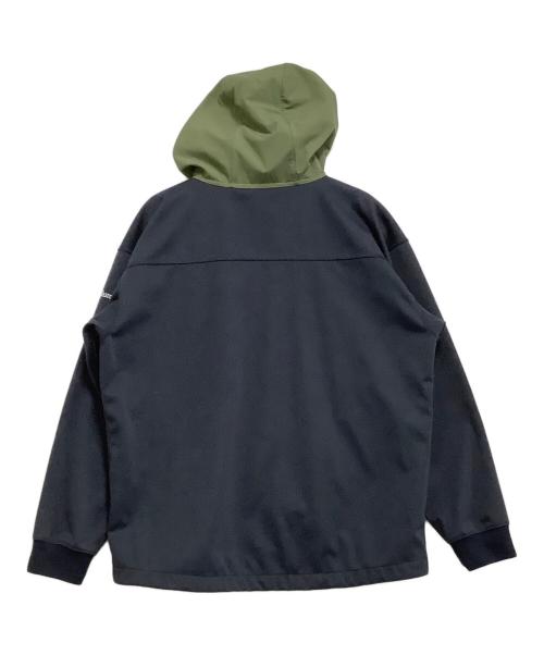 Columbia（コロンビア）Columbia (コロンビア) プルオーバーパーカー グリーン×ブルー サイズ:Sの古着・服飾アイテム
