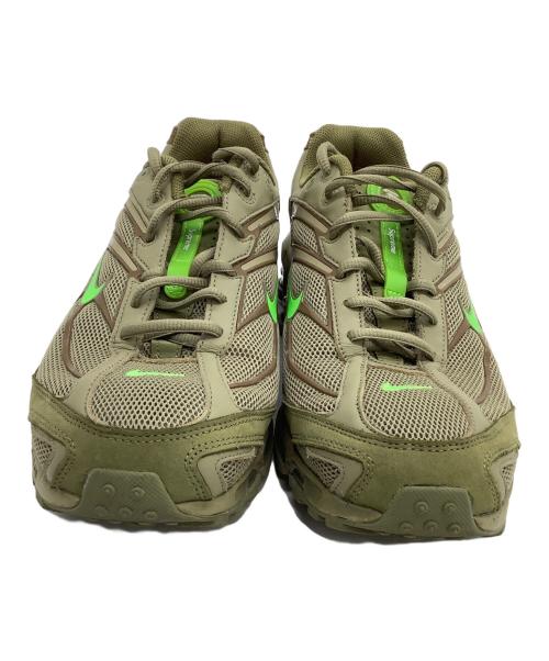 NIKE（ナイキ）NIKE (ナイキ) SUPREME (シュプリーム) スニーカー　Shox Ride 2 カーキ×グリーン サイズ:27.5の古着・服飾アイテム