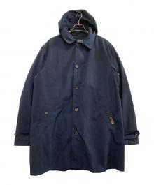 POLO RALPH LAUREN（ポロ・ラルフローレン）の古着「ダウンライナー付ナイロンコート」｜ネイビー