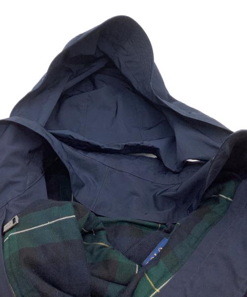 POLO RALPH LAUREN（ポロ・ラルフローレン）POLO RALPH LAUREN (ポロ・ラルフローレン) ダウンライナー付ナイロンコート ネイビー サイズ:Lの古着・服飾アイテム