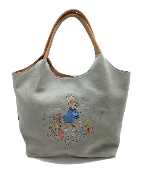 Peter Rabbit（ピーターラビット）Peter Rabbit (ピーターラビット) トートバッグ 	スウィートブロッサム グレーの古着・服飾アイテム