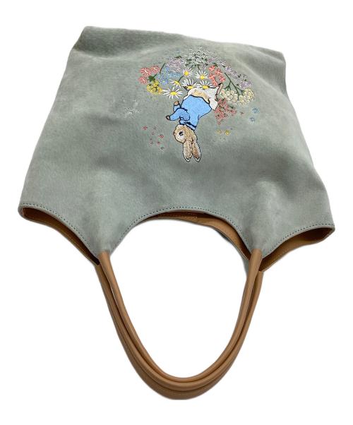 Peter Rabbit（ピーターラビット）Peter Rabbit (ピーターラビット) トートバッグ 	スウィートブロッサム グレーの古着・服飾アイテム